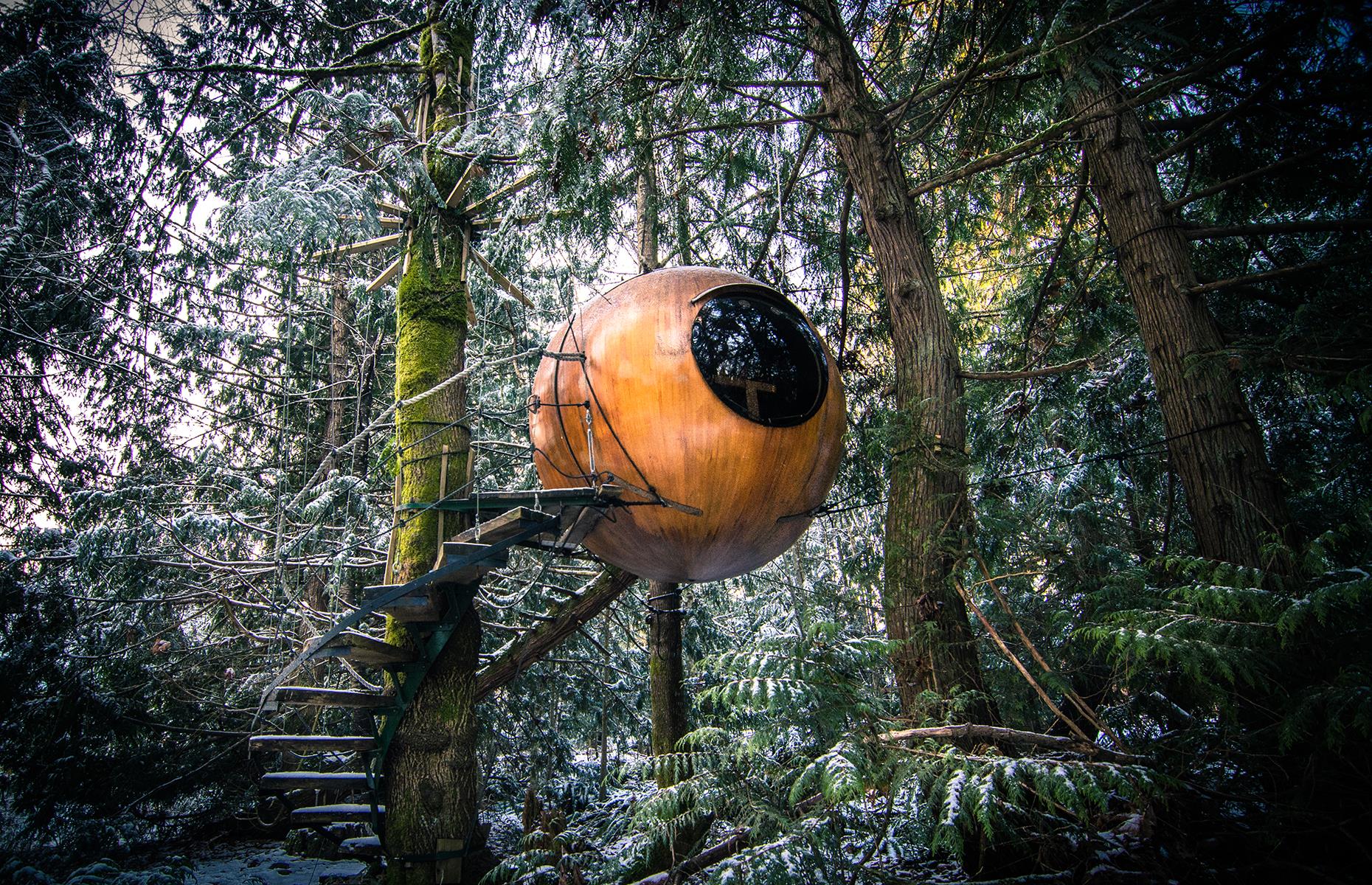 Free Spirit Spheres, British Columbia, Canada